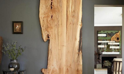 Как использовать необработанное дерево в интерьере квартиры