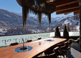 6-ти звездочный Chalet Zermatt Peak в горах Швейцарии
