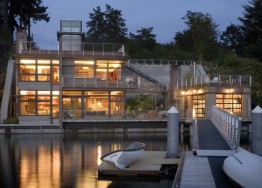 Cliff House в Гиг Харборе от Scott Allen Architecture