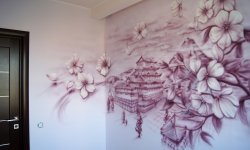 Градиентная растяжка цвета: как выполнить модный прием окраски стен