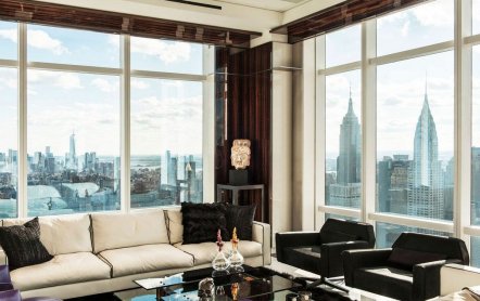 Элитные апартаменты на 82 этаже в Нью-Йорке