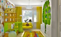 Обустраиваем интерьер детской комнаты