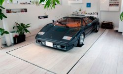 Настоящий Lamborghini в гостиной частного дома