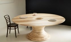 Обеденный стол Round Tulipwood