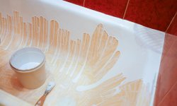 Как восстановить акриловую ванну своими силами