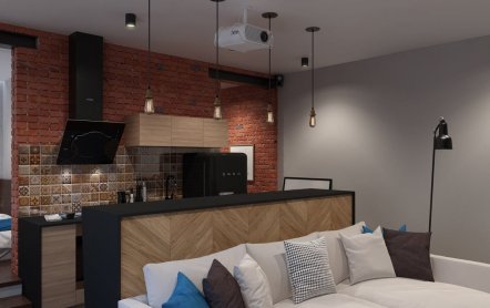 Холостяцкая квартира в Подмосковье