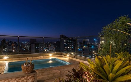 Резонирующий дизайн пентхауса в Бразилии