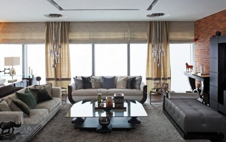 Роскошная квартира в Москве от Вероники Судниковой