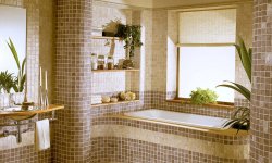Как отделать интерьер ванной комнаты мозаикой