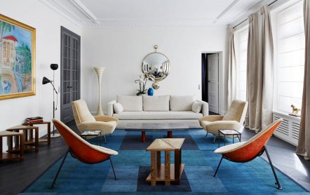 Квартира в Париже от Сары Левуан