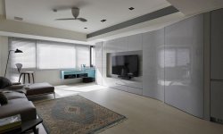 Сочетание минимализма и модерна в интерьере квартиры
