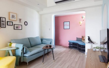 Кукольный интерьер квартиры в Тайване