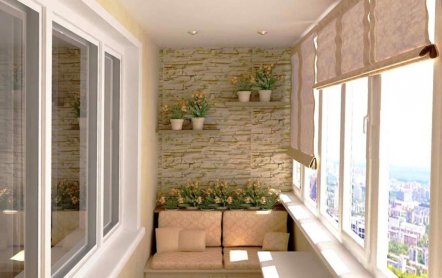 Балконы: отделка, интересные идеи