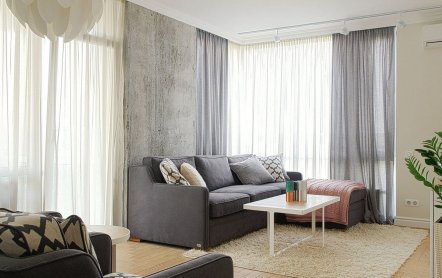 50 оттенков серого в интерьере киевской квартиры