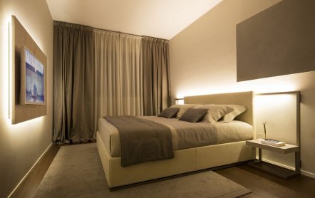 Светодиодное освещение квартиры от дизайн-ателье Matteo Nunziati