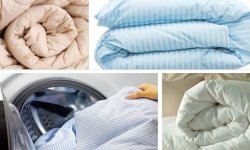 Как чистить пуховое одеяло в домашних условиях