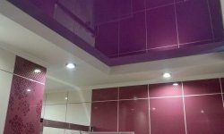 Какие виды потолка стоит использовать в ванной комнате