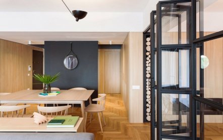 Современные апартаменты в Бухаресте от Rosu-ciocodeica