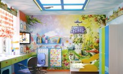 Креативные способы отделки детской комнаты