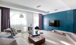 Стильный интерьер двухкомнатной квартиры от Z-Axis Design