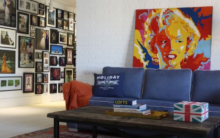 Яркая квартира в пригороде Москвы