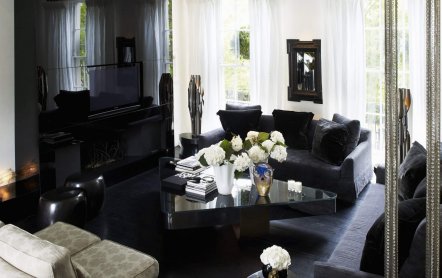 Когда черный цвет для интерьера – отличная идея