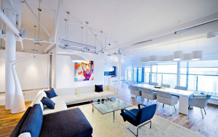 Квартира-студия в Кишиневе от Grosu Art Studio