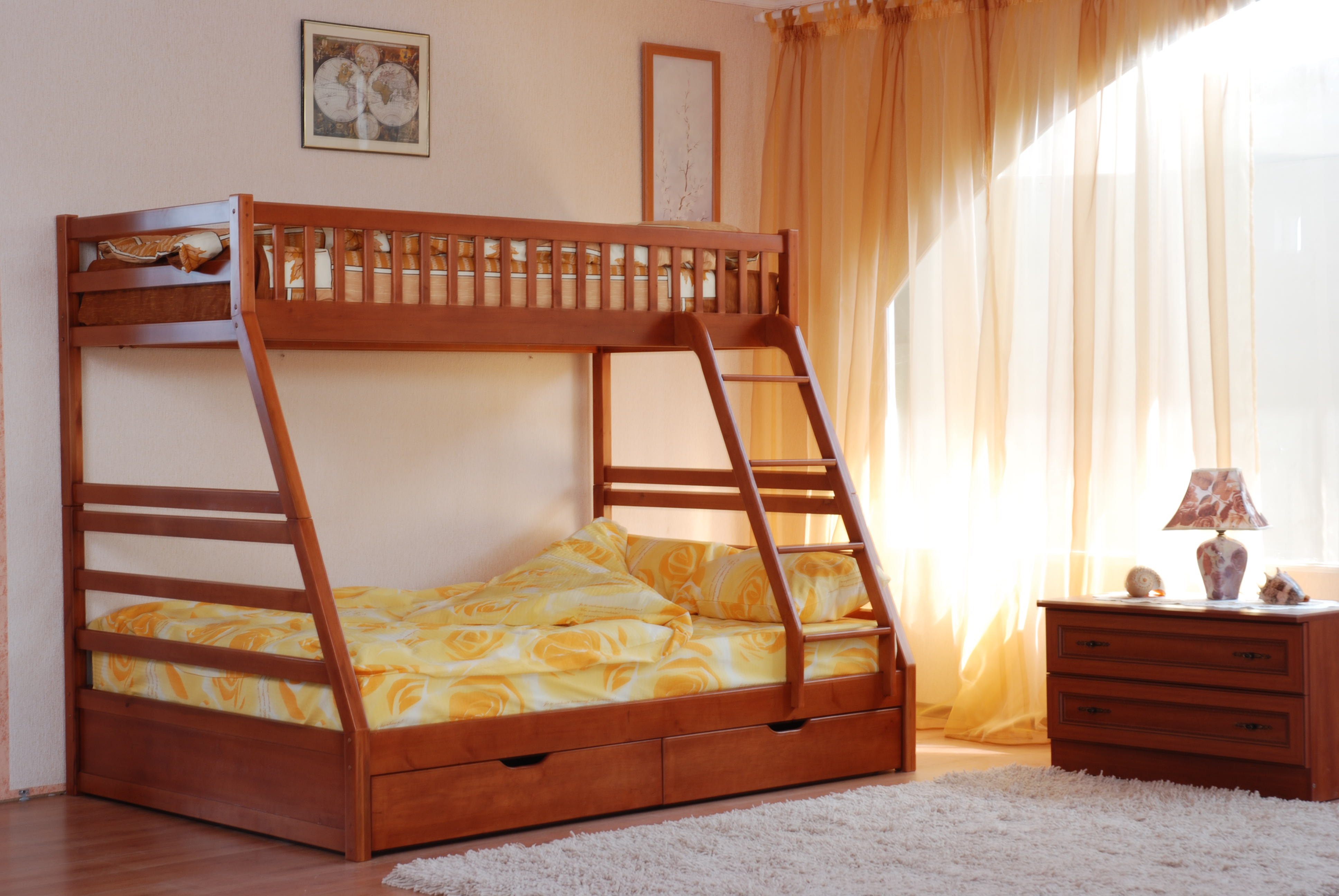 Главные критерии выбора двуярусной кровати в детскую