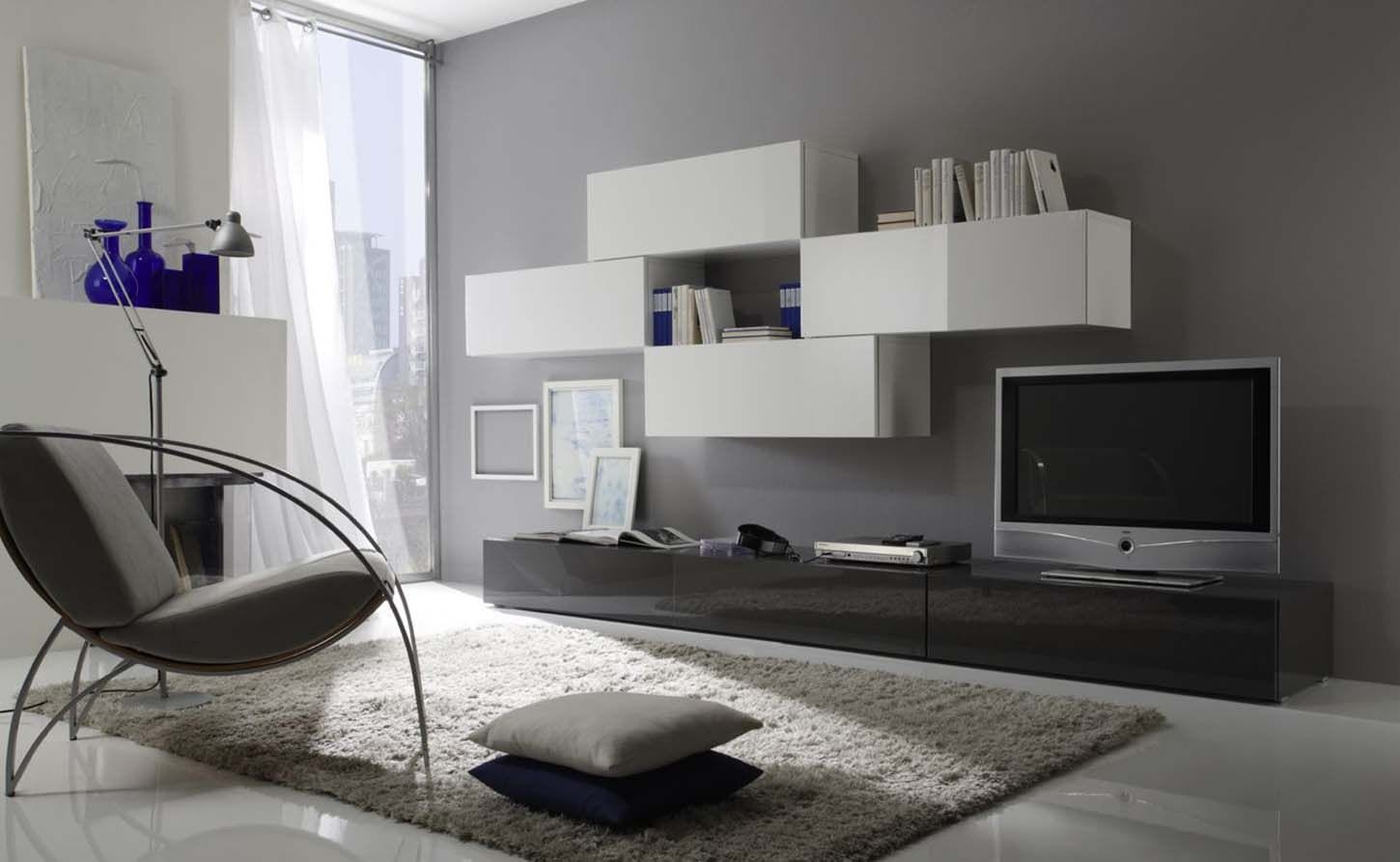 Телевизоры серого цвета. Современная гостиная мебель. Подвесная мебель для гостиной в современном стиле. Тумба под телевизором в гостиной. Серая корпусная мебель в интерьере.