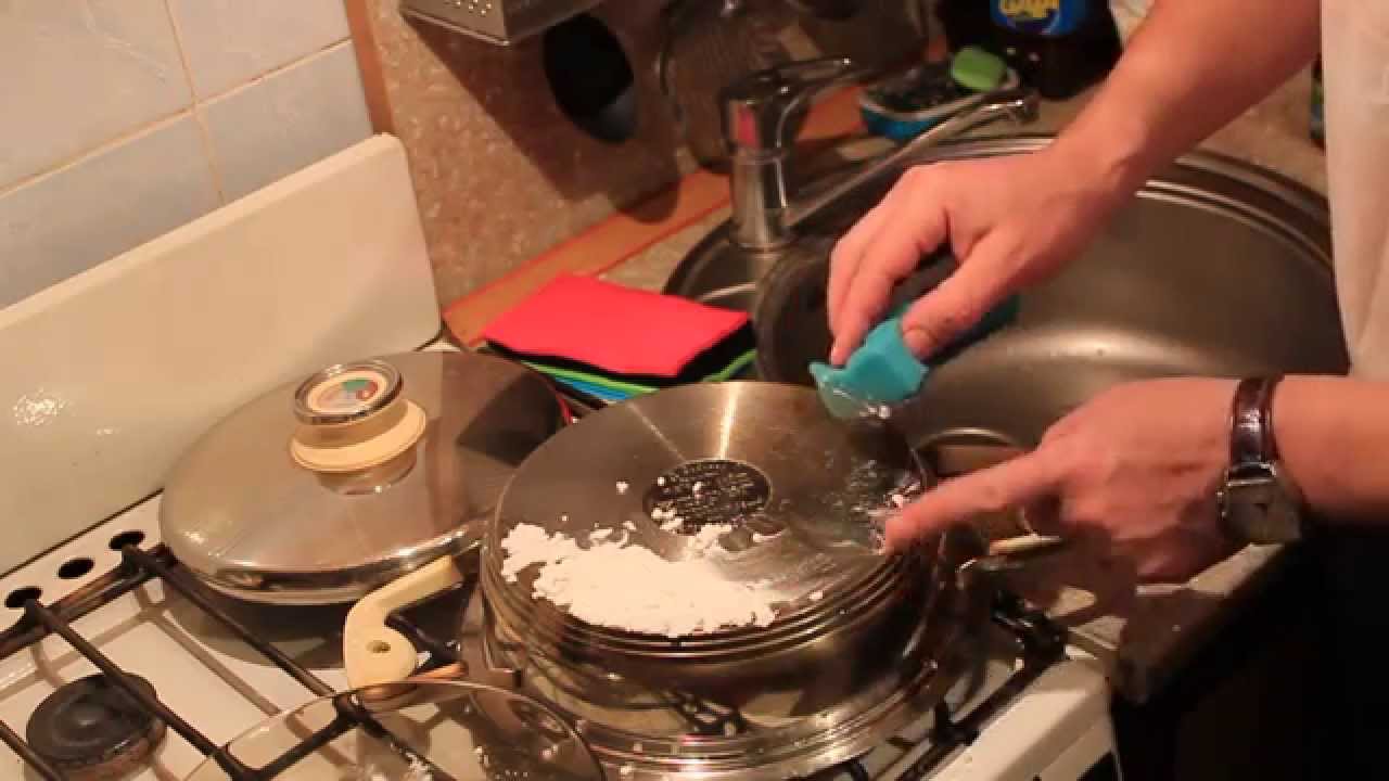 Как отмыть кастрюли и сковородки_1