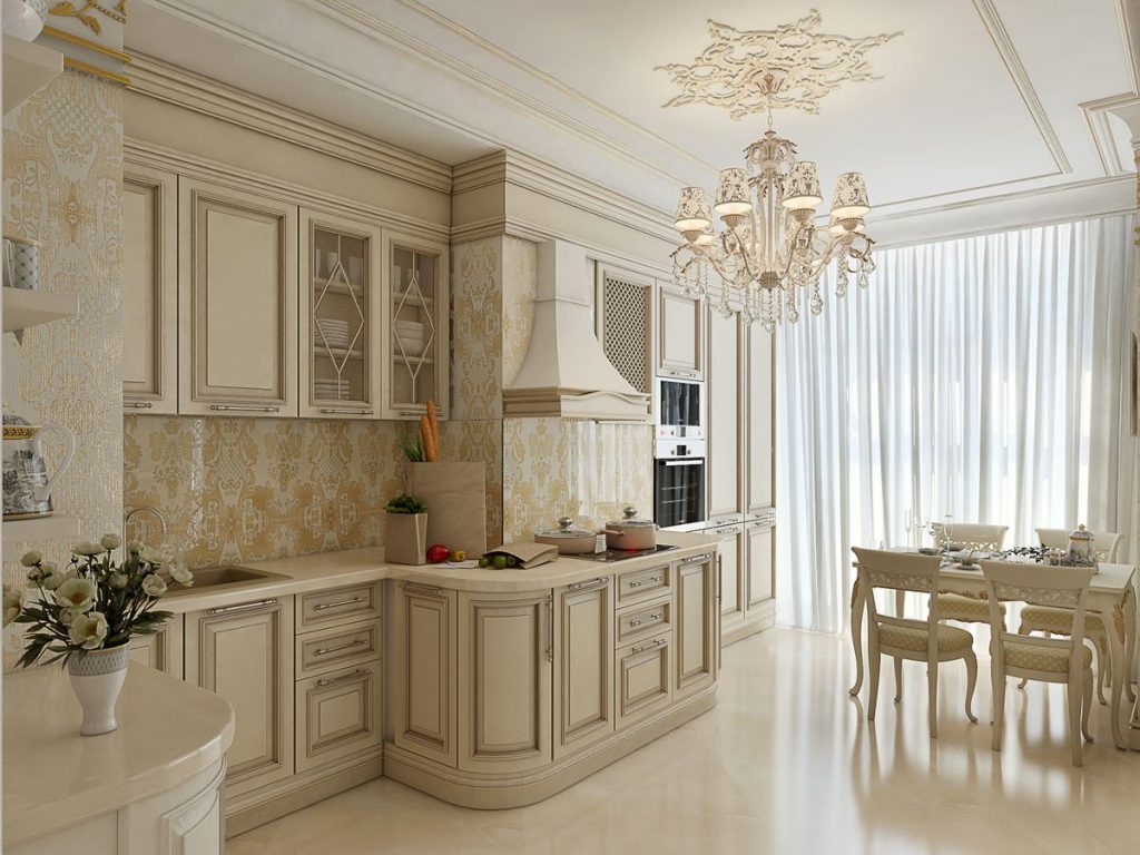 Кухня в классическом стиле: основные черты классического стиля, как оформить, 70 реальных фото